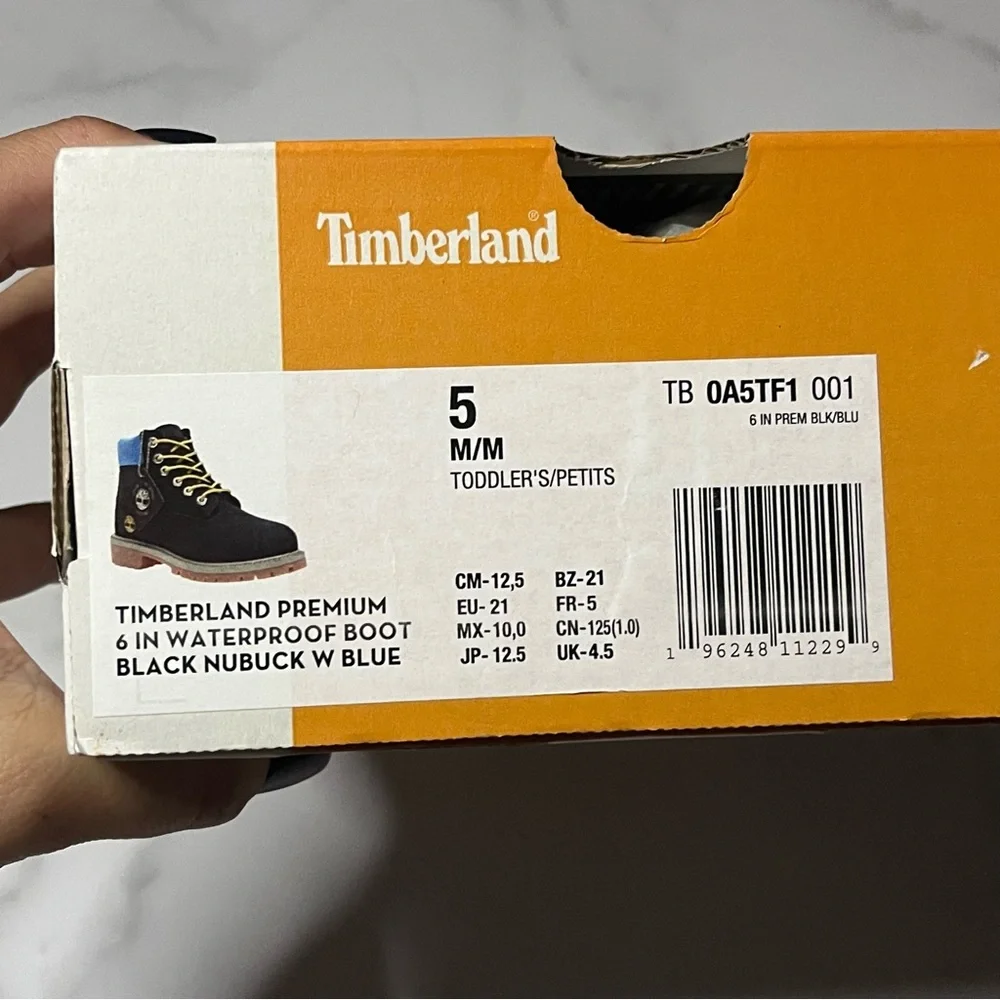New Timberland Toddler Boys 6
